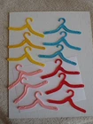 12 Assorted Vintage Barbie Doll Sized Hangers