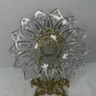 Federal Glass Co 1960s Vintage Glass Petal Bowl