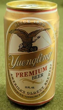 D.G. Yuengling Prem Beer/Yuengling & Son Inc. ~ Alum 12oz. Can ~ Empty ~USA