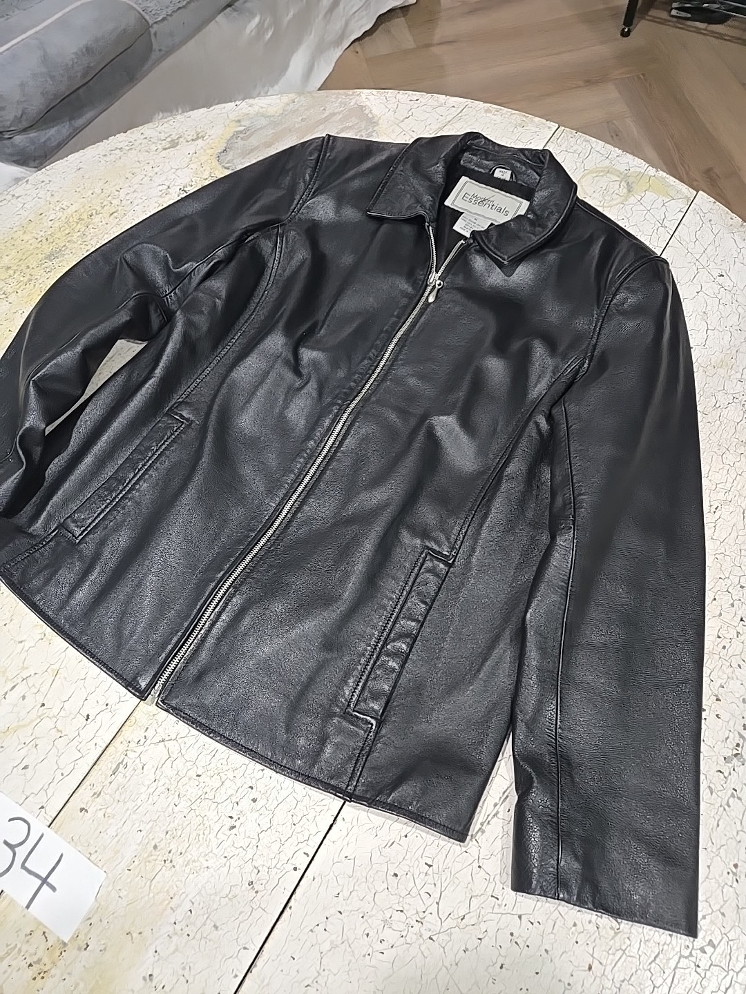 Modern Essentials Leather Jacket Motorcycle Women… - image 2