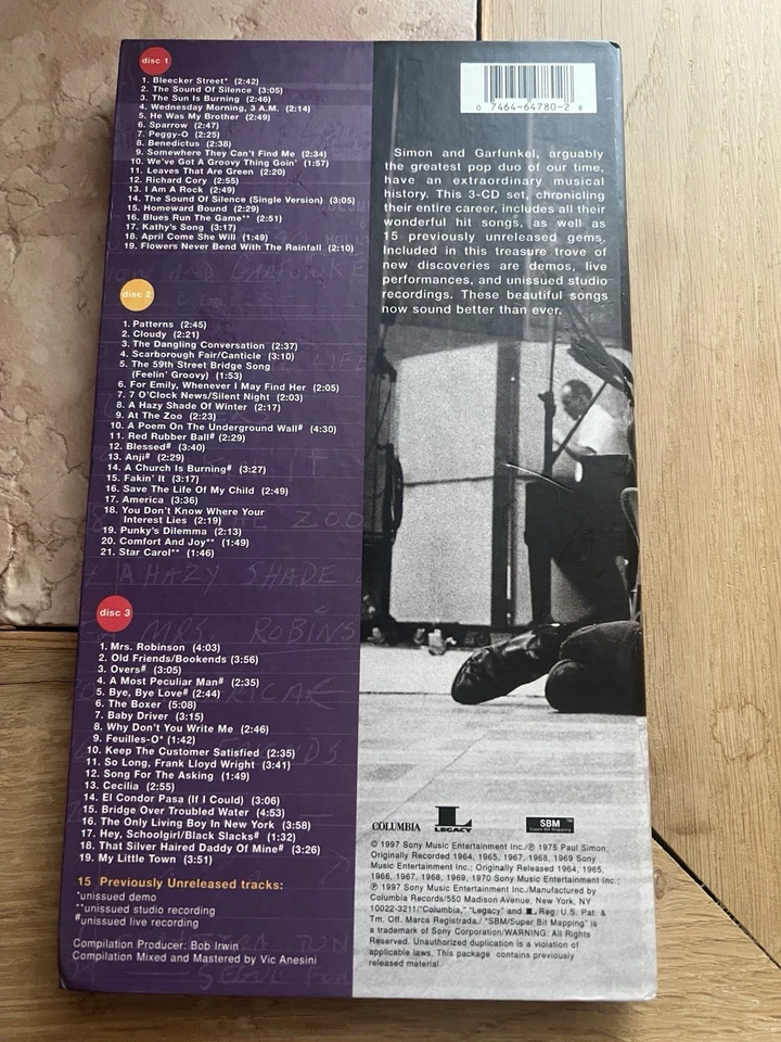 Simon & Garfunkel, 3-CD-Longbox, Top-Zustand! - Bild 2 von 4