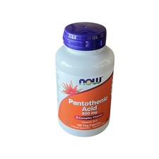 NOW FOODS Pantothenic Acid 500 mg 100 Veg Capsules