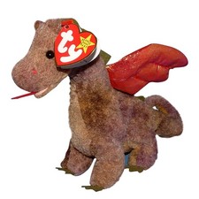 Ty Beanie Baby Scorch - MWMT Dragon 1998
