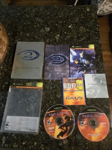 Halo 2 [Limited Collector's Edition] Xbox Complete w/ Manual CIB Steelbook
