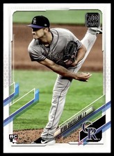 2021 Topps Ryan Castellani Rookie Colorado Rockies #177