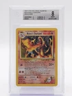 BLAINE'S CHARIZARD 2000 GYM CHALLENGE HOLO RARE ERR #2/132 BGS 8 Q7217-2