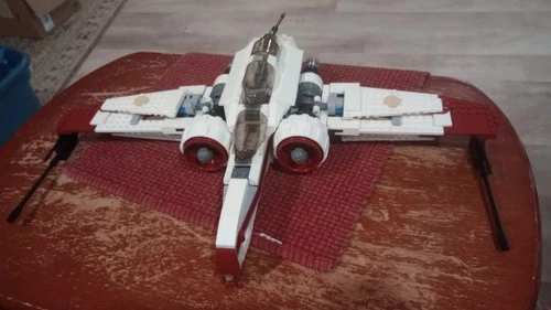 Lego Arc-170 8088 No Stickers, Minifigures, Manual