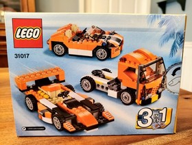 LEGO Creator 3 in 1 Sets 31072 Extreme Engines and 31017 Sunset Speeder