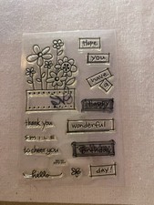 Clear Stamps Thank you And Other Words