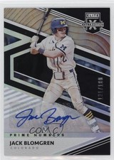 2020 Elite Extra Edition Prime Numbers A Signatures /180 Jack Blomgren Auto 6o3