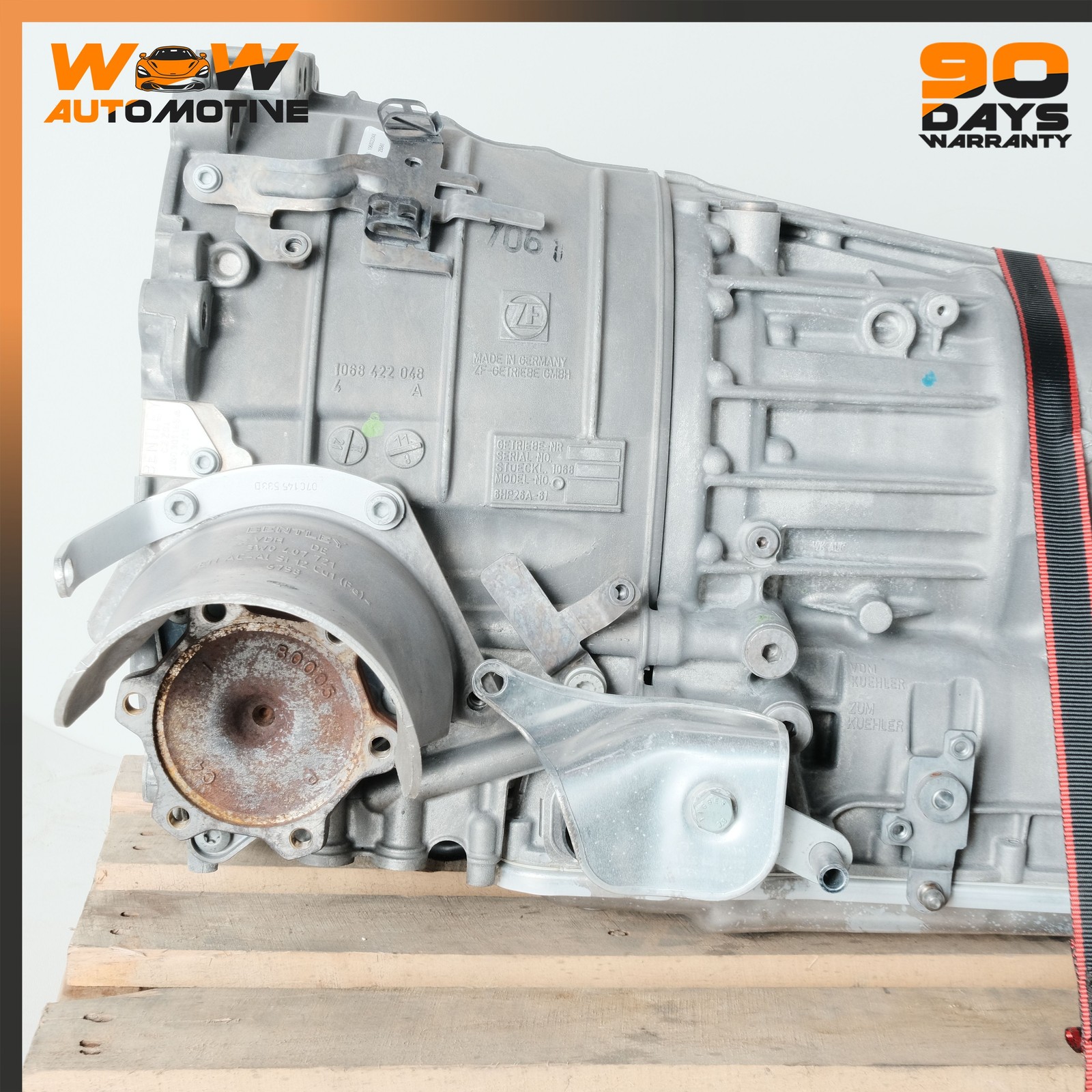 12-17 BENTLEY CONTINENTAL GTC AUTOMATIC TRANSMISSION GEARBOX 09E300041C OEM