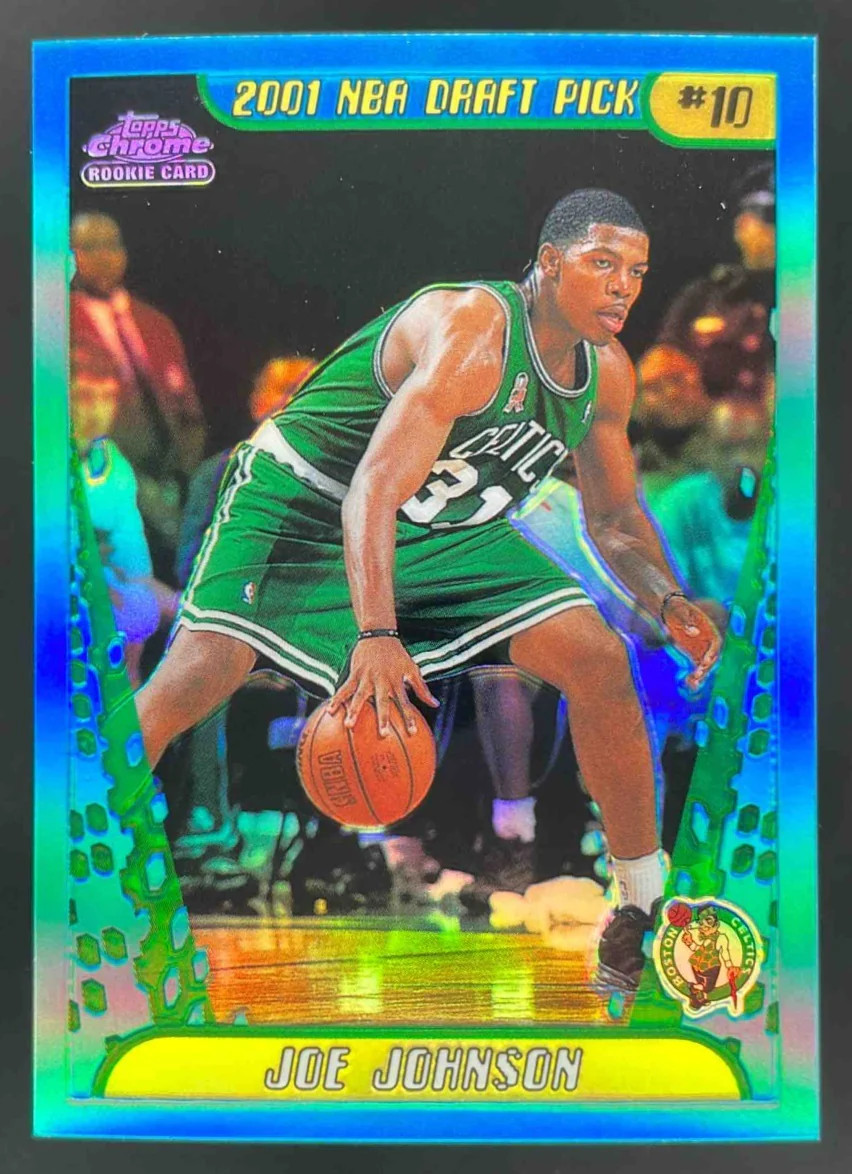 2001-02 Topps Chrome Refractors #138 Joe Johnson RC