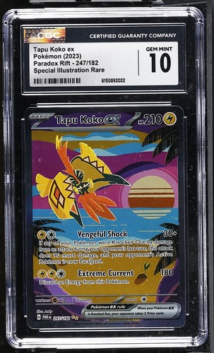 Tapu Koko ex graded CGC 10 for sale on eBay