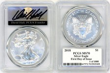 American Eagle MS 70 Graded 2018 Silver Bullion Coins for sale | eBay