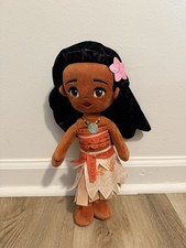 Disney Store Moana Plush Doll Toy Princess - 14 Inch