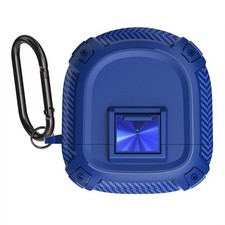 Blue Shockproof Case Cover w/ Carabiner For Bose QuietComfort Earbuds II/Ultra c