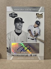 2007 Topps Co-Signers #110 Jerry Owens Chicago White Sox Autograph
