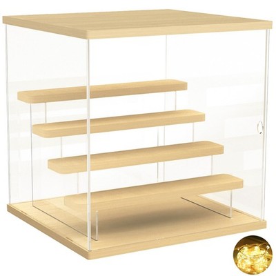 DuvinDD Acrylic Display Case for Collectibles with 5-Tier Stand, Clear Figure...