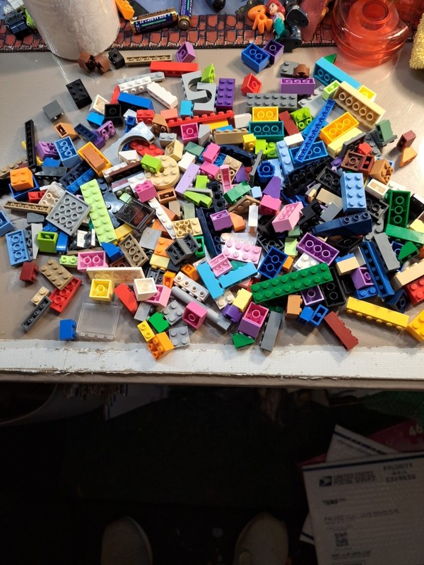 Miscellaneous Lego Brick Lot And Special Bricks Lot