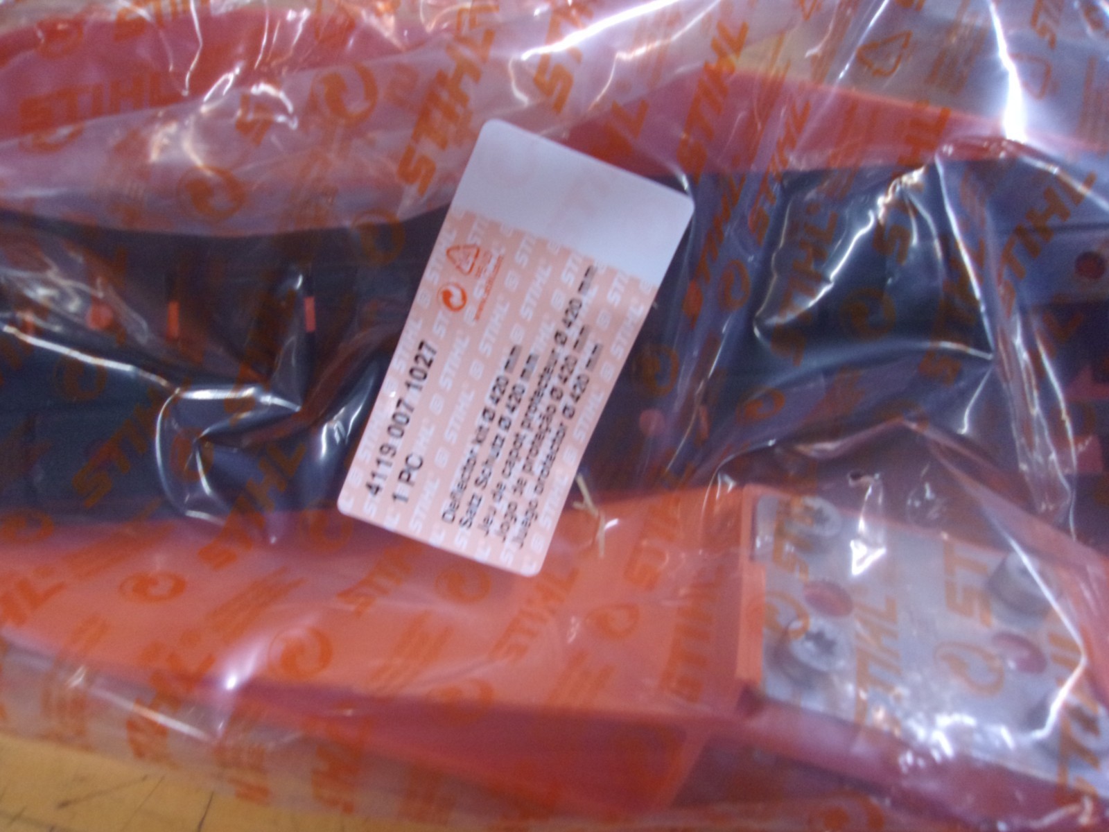 Stihl Trimmer Shield Guard Deflector Kit OEM 4119-007-1027 FS 250 55 110 GM-VG0C