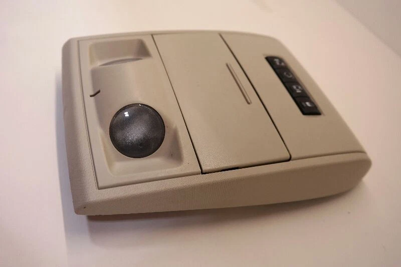 Mini consola Dodge Grand Caravan 11-19 techo delantero sin techo corredizo gris  Foto 4 de 4