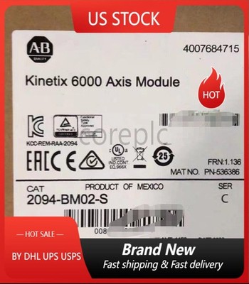New Factory Sealed 2094-BM02-S Integrated Axis Module 15A Servo Drive