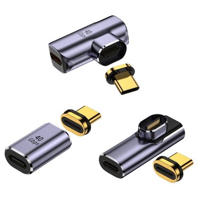 Magnetisches Aufladen Multifunktionaler 40 Gbps PD 100 W USB C-Anschluss für