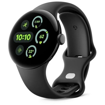 Google Pixel Watch 3 LTE 45mm Smartwatch Black Obsidian Schwarz B-Ware
