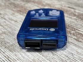 SEGA Dreamcast VMU Memory Card 🔥 Blue HKT-7000 &mdash;WORKS GREAT! 🔥 &mdash;FAST SHIPPING!