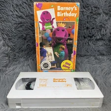 Barney - Barneys Birthday VHS 1992 The Lyons Group Tape Classic Kids Movie Film