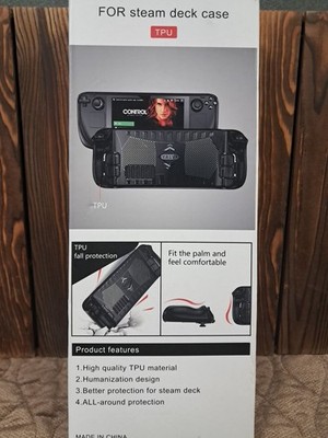 Steam Deck TPU Protective Case Shockproof Shell Soft Non-Slip Cover F3-228
