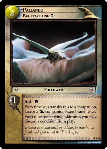 Pallando, Far-travelling One Lightly Played LOTR: Bloodlines