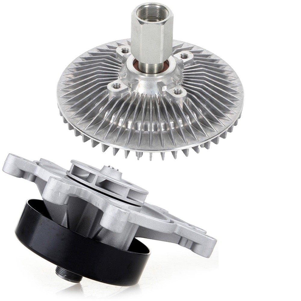 Water Pump + Electric Fan Clutch Kit Fits 02-08 Dodge Ram 1500 V8 4.7L AW7163