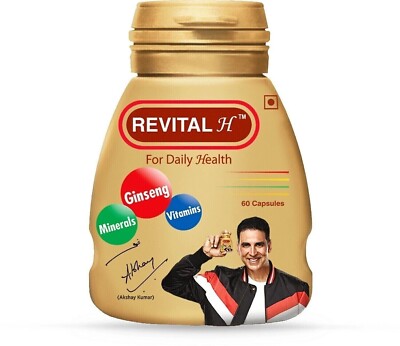 Revital H Health Supplement Multi-Vitamin & Multi-Mineral For Men 60 Caps
