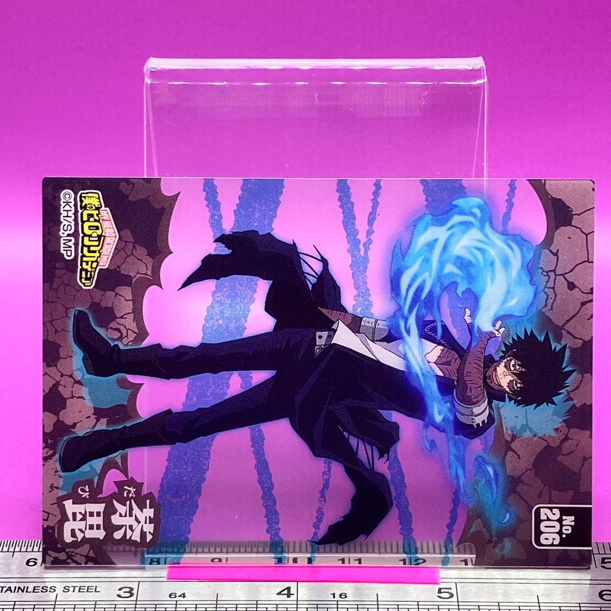 Toya Todoroki / Dabi No.206 My Hero Academia MHA Trading Card TCG