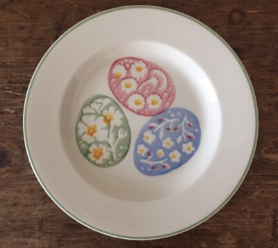 Emma Bridgewater Easter Egg Hunt 6,5'' Teeteller NEU Frühling Blumen Schwammgeschirr