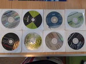 Diverse PC Discs, Treiber, Recovery und Support