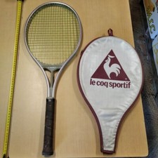 Vintage raquette de TENNIS - COQ SPORT-  Yannick NOAH  junior - avec housse
