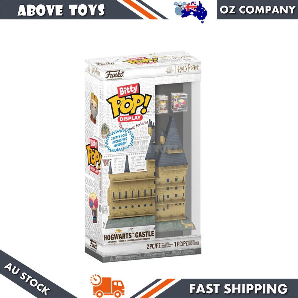 Funko Harry Potter Hogwarts Castle Bitty Pop! Albus Dumbledore Luna Lovegood - image 2 of 4