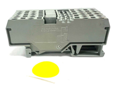 WAGO 280  IEC 60947-7-1  TERMINAL CONTACT BLOCK  800 VOLTS OAL 3'' LOT OF 5