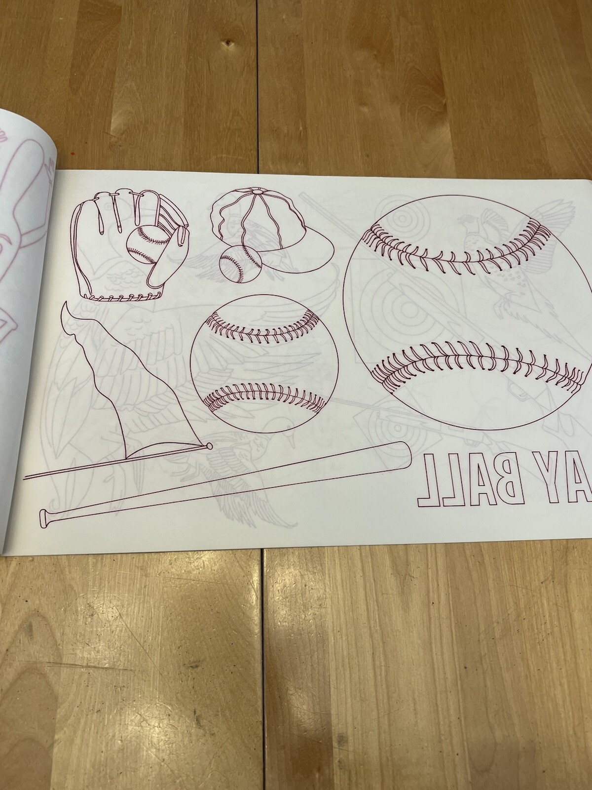 Tri Chem Liquid Embroidery Sports  Hot Iron On Transfer Book 0671 Retro