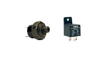 Viair Train Horn Air Compressor Pressure Switch Kit W 12v 40a Relay 165-200 Psi