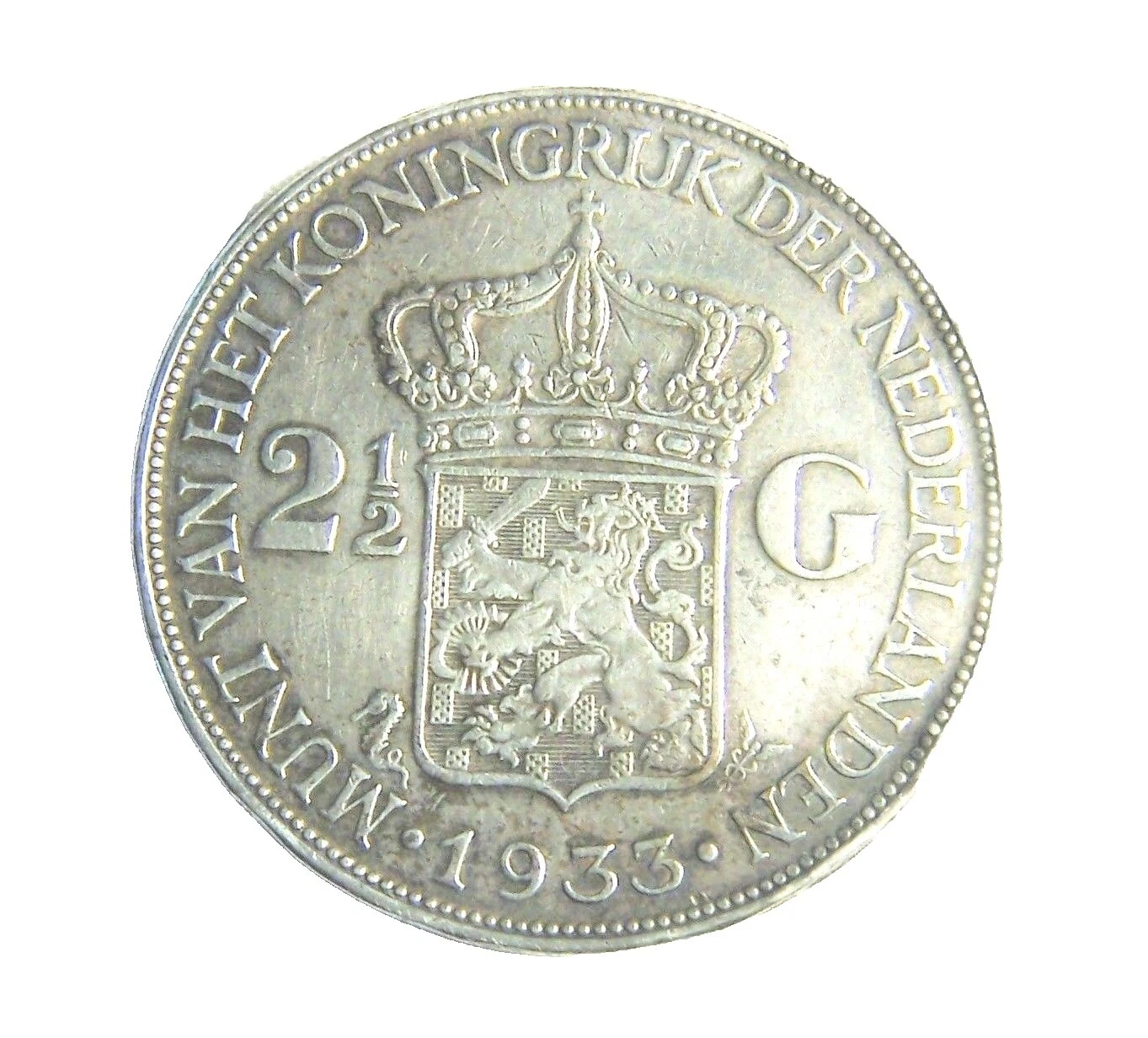 Ungraded 1933 Year Dutch Coins