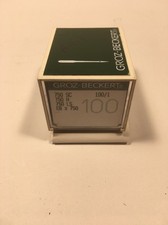 BOX OF 100 INDUSTRIAL SEWING NEEDLES 750SC SIZE 100/1 --FREE SHIPPING--