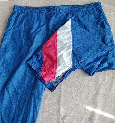 Santiago Sporta 1541 Vintage USA Nylon Track Pants Mens L  Athletic Wear