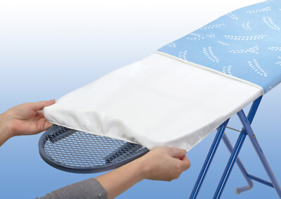 WENKO Bügelpolster Moltonunterlage mit Gummibändern Universal Stretch S-XXL