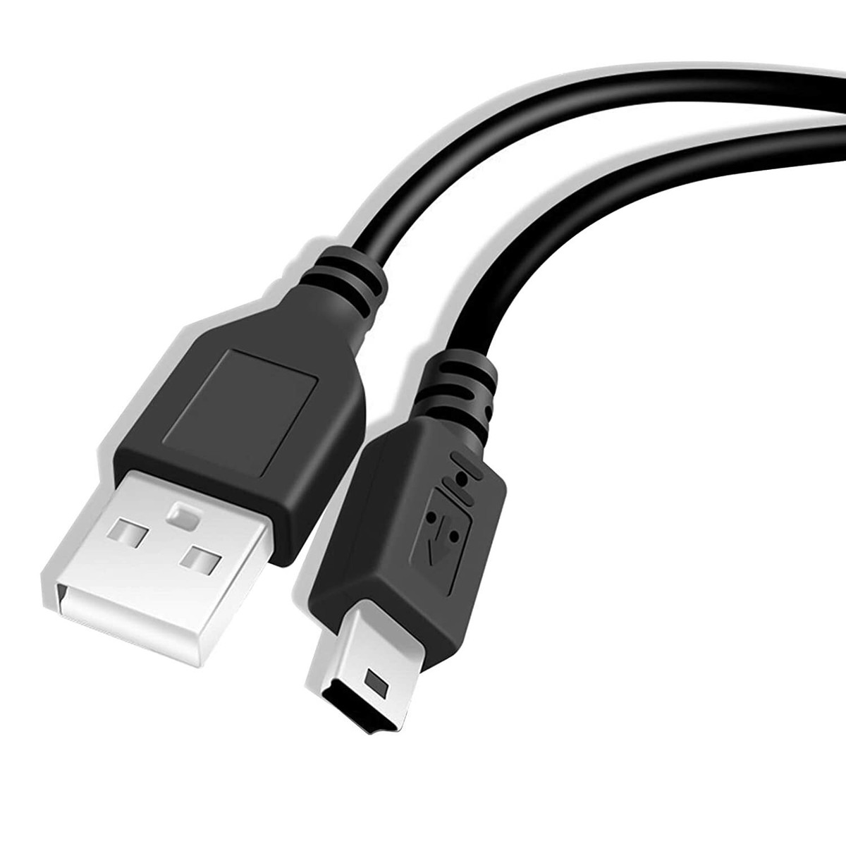 Vhbw Câble de données USB (type A sur lecteur MP3) câble de chargement compatible avec Sandisk Sansa Clip lecteur MP3 - noir, 100 cm, 100 cm | Leroy Merlin