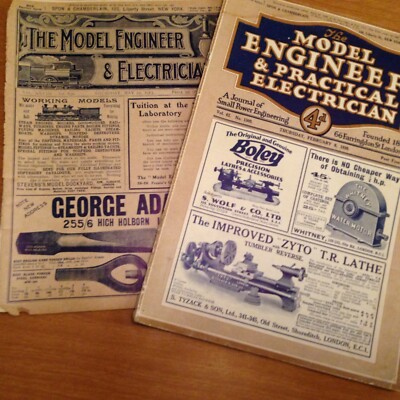 THE MODEL ENGINEER AND ELECTRICIAN Antique Vintage Magazine | eBay ...