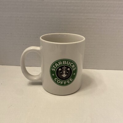 Vintage 1987-1992 Starbucks Siren Navel Split-Tail Logo mug, Cordon Blue  | eBay