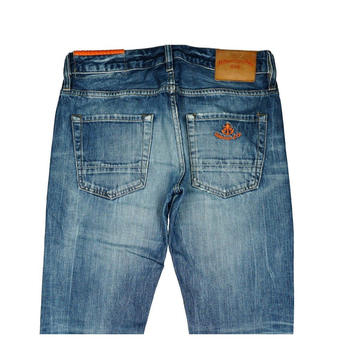 Adenauer Co W29 L34 Jeans Hose blau Herren Straight Leg